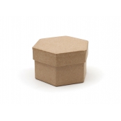 Boite en Carton Hexagonale 7,8x5 cm