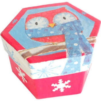 650102 - 3532436501020 - Graine créative - Boite Carton Hexagonale 78Xht50