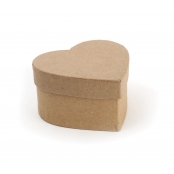 Boite en Carton Coeur 10,5x9,5x6 cm