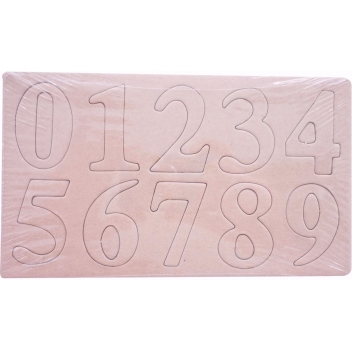 650305 - 3532436503055 - Graine créative - Chiffres en carton 4cm - 2