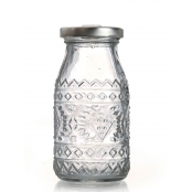 Bouteille Ethnique 200 ml + Couvercle Avec Trou
