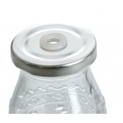 Bouteille Ethnique 200 ml + Couvercle Avec Trou