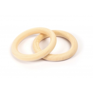 100786 - 3532431007862 - Graine créative - Anneaux en Bois 7,5 cm 2 pièces - 2