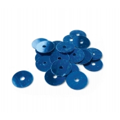 Sequins Plats Bleu 6mm 4000 pièces