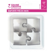 EMPORTE-PIECES INOX PUZZLES