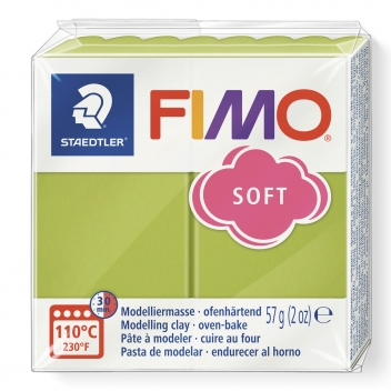 261418 - 4007817151068 - Fimo - Pâte Fimo 57 g Soft Vert Pistache 8020.T50 - 2