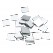 Miroirs Carrés 15 x 15 mm 20 pièces