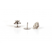 Attache Pin's 1cm 10 pièces argenté