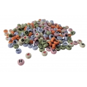 Perles Alphabet Multicolore 250 pièces