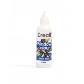 Peinture repositionnable pour vitres Blanc