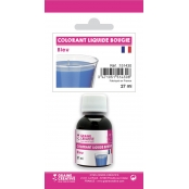 Colorant liquide pour bougie 27 ml Bleu