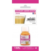 Colorant liquide pour bougie 27 ml Jaune