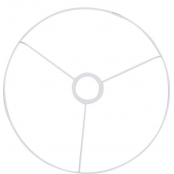 Cercle avec Bague en Rilsan 20cm E14