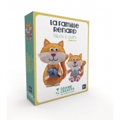 Kit La Famille Renard Peluche à Coudre