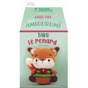 Kit Amigurumi Minigurumi Renard