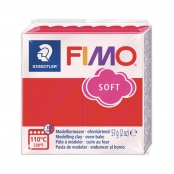 Pâte Fimo 57 g Soft Rouge indien 8020.24