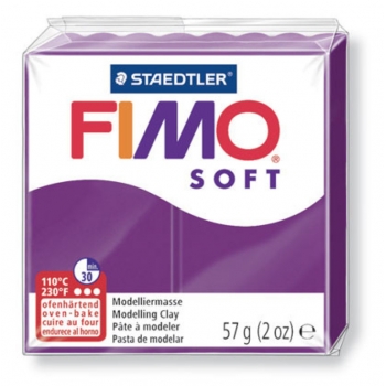 Pâte Fimo 57 g Soft Violet pourpre 8020.61
