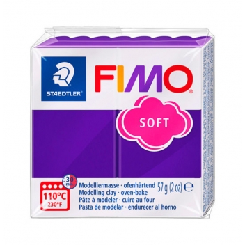 261463 - 4006608809775 - Fimo - Pâte Fimo 57 g Soft Prune 8020.63 - 3