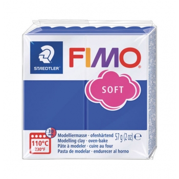 Pâte Fimo 57 g Soft Bleu brillant 8020.33