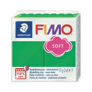 261453 - 4006608809690 - Fimo - Pâte Fimo 57 g Soft Vert tropical 8020.53 - 3