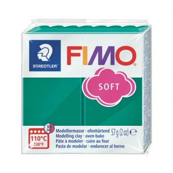 261455 - 4006608809713 - Fimo - Pâte Fimo 57 g Soft Émeraude 8020.56 - 4