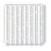 Pâte Fimo 57 g Effect pailletée Blanc 8020.052