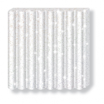 261452 - 4006608818029 - Fimo - Pâte Fimo 57 g Effect pailletée Blanc 8020.052