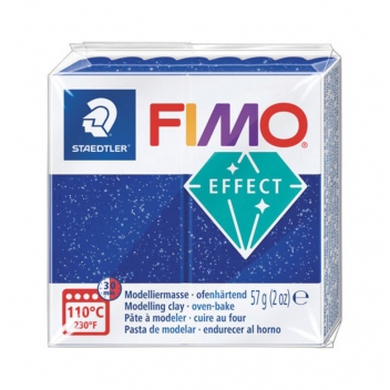 2610M3 - 4006608810511 - Fimo - Pâte Fimo 57 g Effect pailletée Bleu 8020.302 - 3