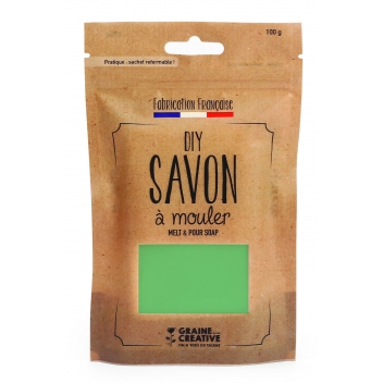 200371 - 3532432003719 - Plastic dingue - Pain de savon 100 g Opaque Vert sombre - France - 2