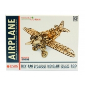 Maquette en bois Avion Ewa