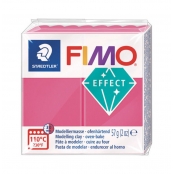 Pâte Fimo 57 g Effect Translucide Rouge 8020.204