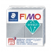 Pâte Fimo 57 g Effect Métallique Argenté 8010.81