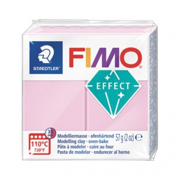 261851 - 4006608005504 - Fimo - Pâte Fimo 57 g Effect Pastel rosé 8020.205 - 3