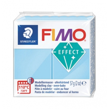 261852 - 4006608812232 - Fimo - Pâte Fimo 57 g Effect Pastel Bleu aiguemarine 8020.305 - 3