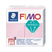 Pâte Fimo 57 g Effect Pierre précieuse Rose quartz 8020.206