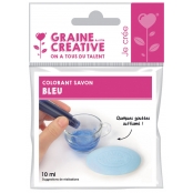 Colorant liquide pour savon Bleu 10 ml