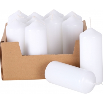 139500 - 3482350298028 - Graine créative - Bougies blanches Ø40 H 110 mm 12 pièces - 2