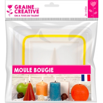 140790 - 3471051407907 - Graine créative - Moule à bougie Cône H 80 mm - France
