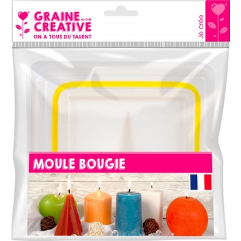 140790 - 3471051407907 - Graine créative - Moule à bougie Cône H 80 mm - France