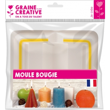 140720 - 3471051407204 - Graine créative - Moule à bougie Cylindre Ø 50 mm - France