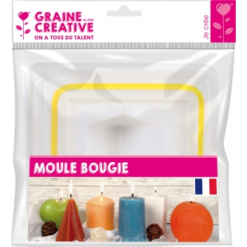140830 - 3471051408300 - Graine créative - Moule à bougie Cylindre Ø 80 mm - France