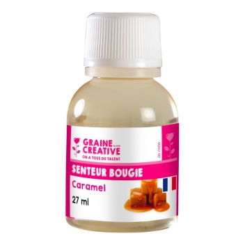 151024 - 3471051510249 - Graine créative - Parfum à bougie 27 ml Caramel beurre salé - France - 3