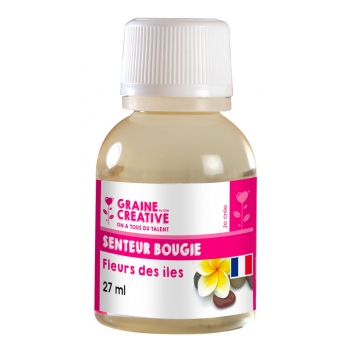 151022 - 3471051510225 - Graine créative - Parfum à bougie 27 ml Fleurs des îles - France - 2