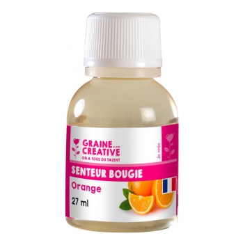 151013 - 3471051510133 - Graine créative - Parfum à bougie 27 ml Orange - France - 3