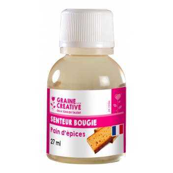 151021 - 3471051510218 - Graine créative - Parfum à bougie 27 ml Pain d'épices - France - 3