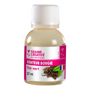 151004 - 3471051510041 - Graine créative - Parfum à bougie 27 ml Thé vert - France - 3