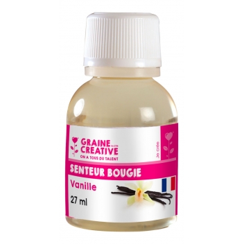 151016 - 3471051510164 - Graine créative - Parfum à bougie 27 ml Vanille - France - 3