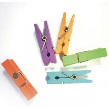 103661 - 3532431036619 - Graine créative - Pince à linge magnétique Assortiment 10 pièces - 3