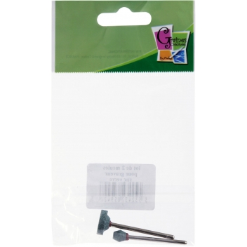 785942 - 3532437859427 - Graine créative - Meules pour la gravure sur verre 2 pièces - France - 3