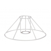 Armature Carcasse d'abat-jour conique 25 x 7 x 14 cm